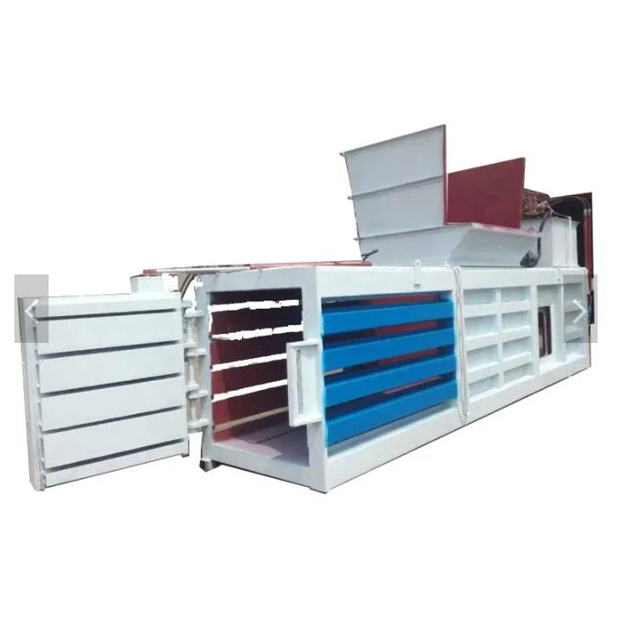 horizontal hydraulic baler2